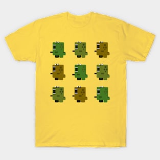 rectangular t rex vector T-Shirt